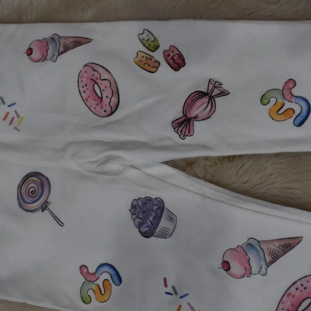 Girls Candy & Donut Leggings Size 18-24 months